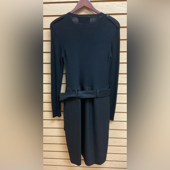BURBERRY WOMEN DRESS CLASSY AND ELEGANT SIZE 12 Wool Angora Cashmere material - Picture 6 of 11
